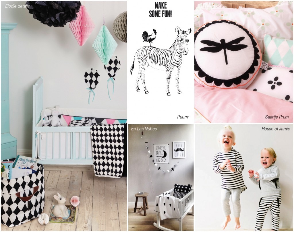 nursery trend black white