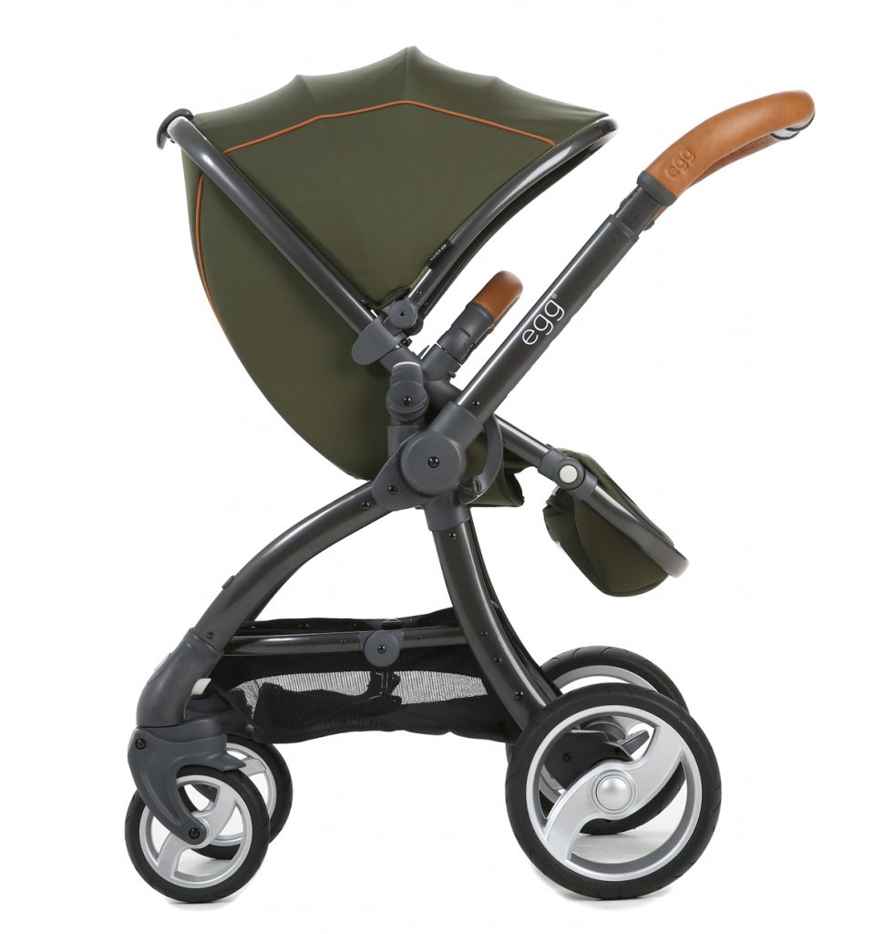 egg stroller forest green babytrendwatcher